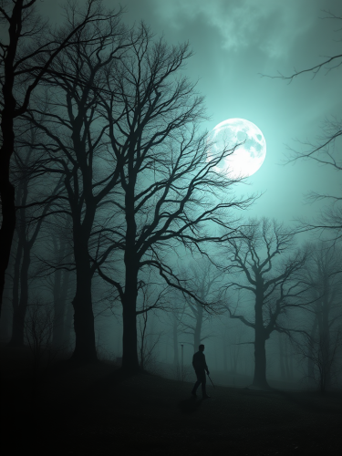 The Shadows of Scary Trees and Monsters