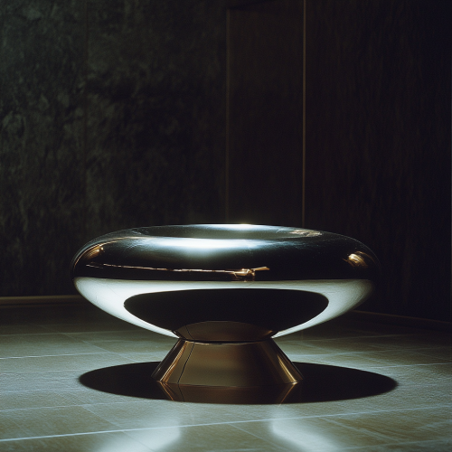 The Shiny Metallic Object on a Pedestal