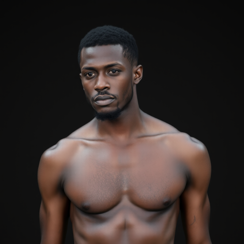 The Shirtless Black Man
