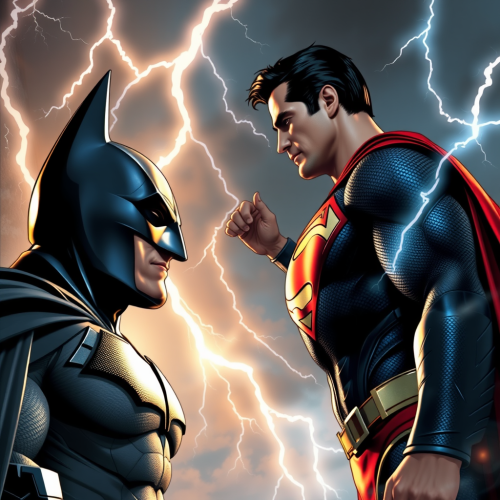 The Showdown: Flying Superman vs Grounded Batman