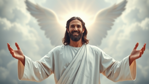The Smiling Jesus in White Heaven The Smiling Jesus in White Heaven