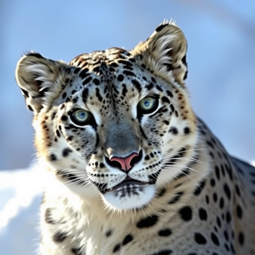 The Snow Leopard in Nature
