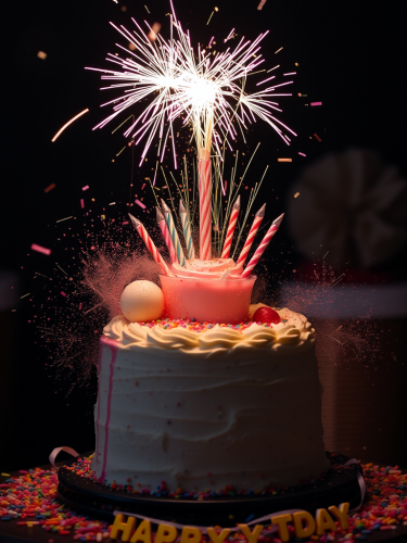 The Spectacular Birthday Cake Explosion