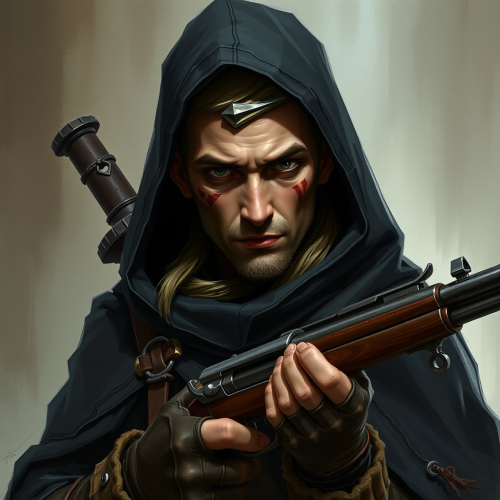 The Stealthy Wood Elf Rogue with a Musket