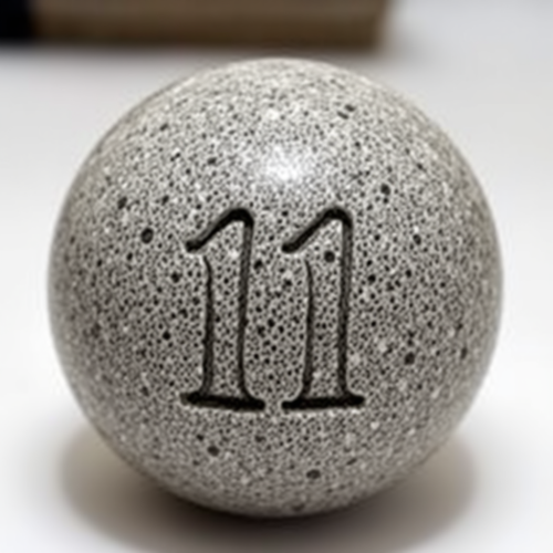 The Stone Ball Engraved with Number 11