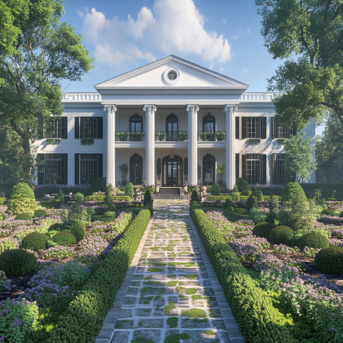 The Stunning Award-Winning Holt Mansion Exterior 