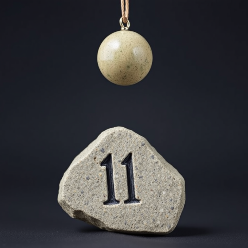 The Suspended Stone Ball Above Number 11 Rock