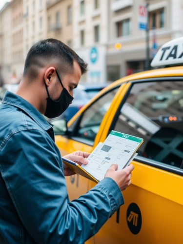 The System Tracking Lost Items in Taxis
