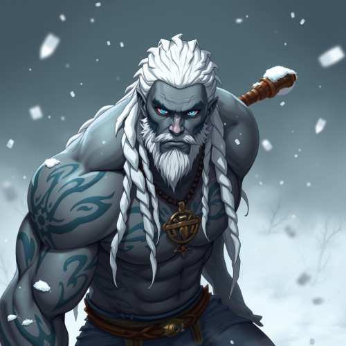 The Tattooed Giant: A Nordic Anime Adventure