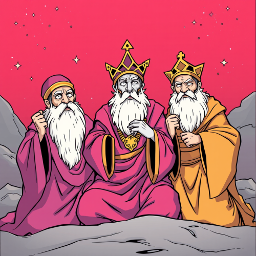 The Three Wise Men in Jojo's Bizarre Adventure