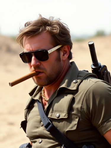 The Tough 1980s US Marshall from Delta Force