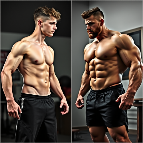 The Transformation from Skinny Teen to Massive Bodybuilder