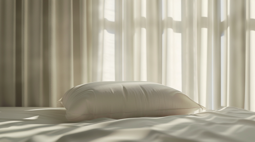 White Pillow in Room