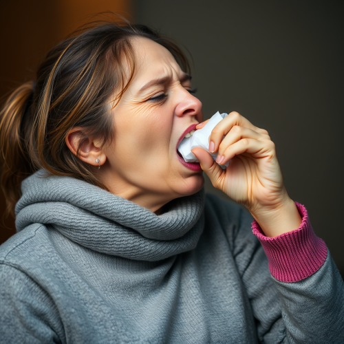 The Woman Experiencing Nausea