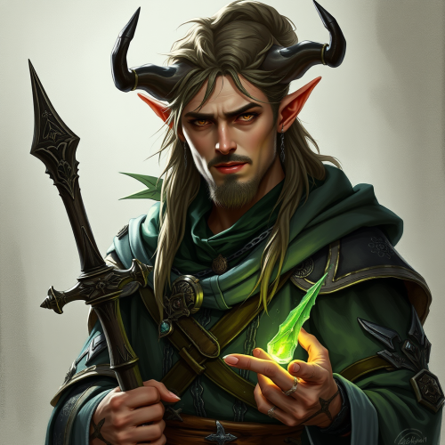 The Wood-Elf Warlock Man