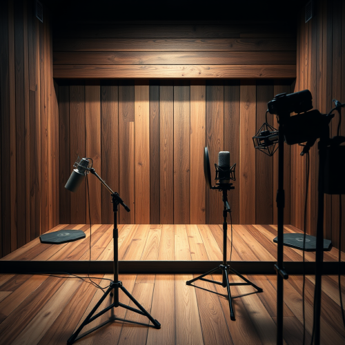 The Wooden Recording Studio Background