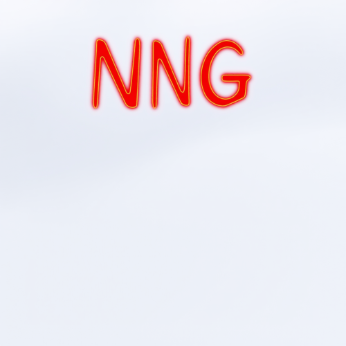 The Word 'NG' in Red Color