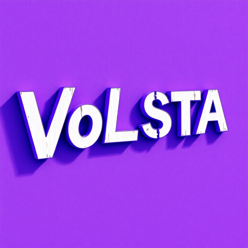The Word 'VOLESTA' in Purple Color