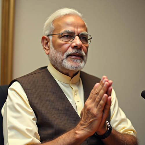 The spineless Prime Minister Modi.