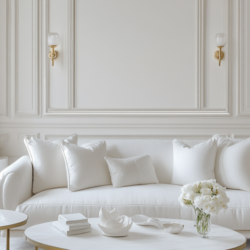 Timeless Elegance in Luxurious Classical Living Room