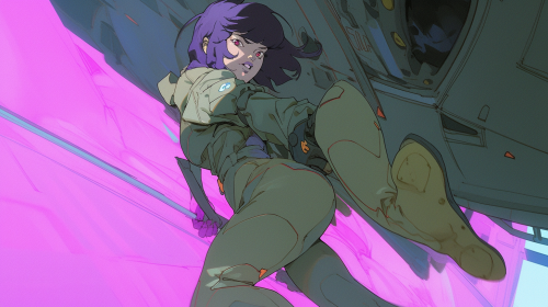 Vaporwave tones, dynamic perspective, hyper detail in action scene