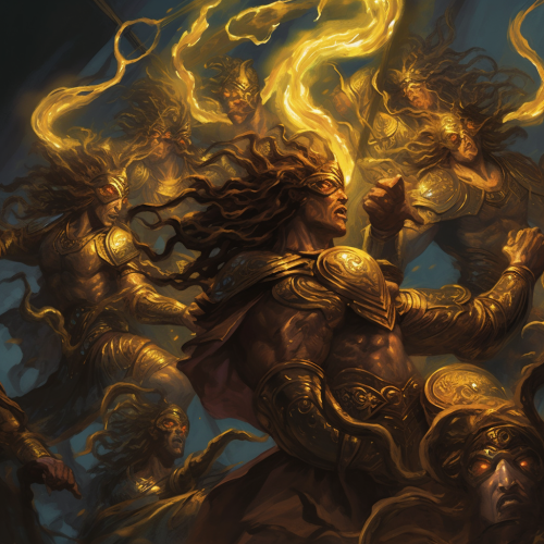 Warrior Medusa Legion: Guardians of Light and Power