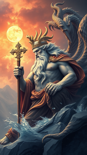 Zeus Wallpaper with Detailed Design