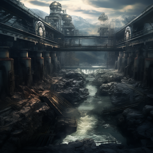 Old Abandoned Pumping Station in Flooded Valley  ? Old Abandoned Pumping Station in Flooded Valley  ?