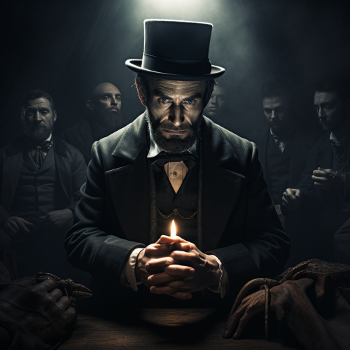 Abraham Lincoln Illuminati Scene