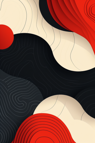 Colorful Minimalistic Pattern Background