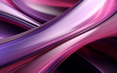 Beautiful abstract plexiglass material fractal design