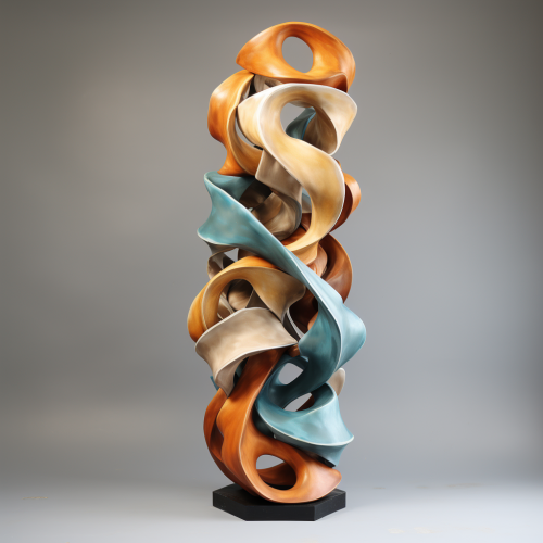 Abstract tall sculpture photo Abstract tall sculpture photo