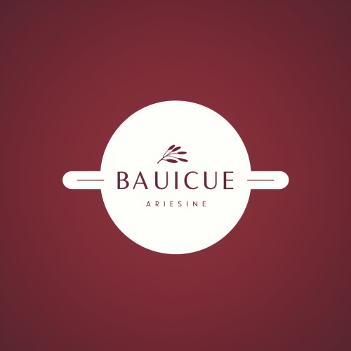 Minimalist logo for Achille Bruchou