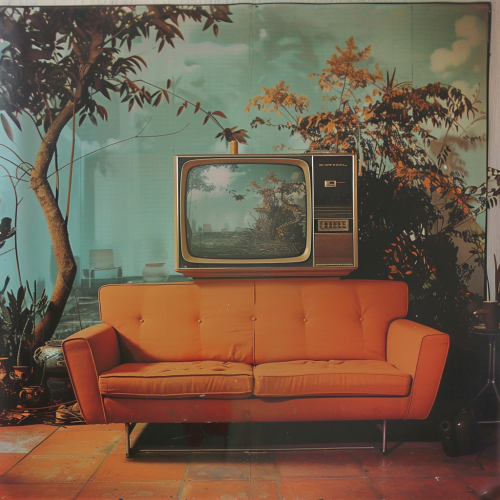 Vintage Adrian Pearsall Sofa Interior