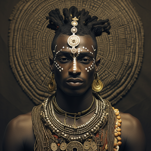 African Nubian Symbol with Euphoric Magick