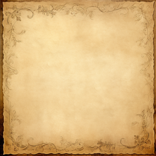 Antique Aged Parchment Paper Illustration