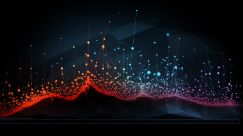 Inflection point graph visualization in AI