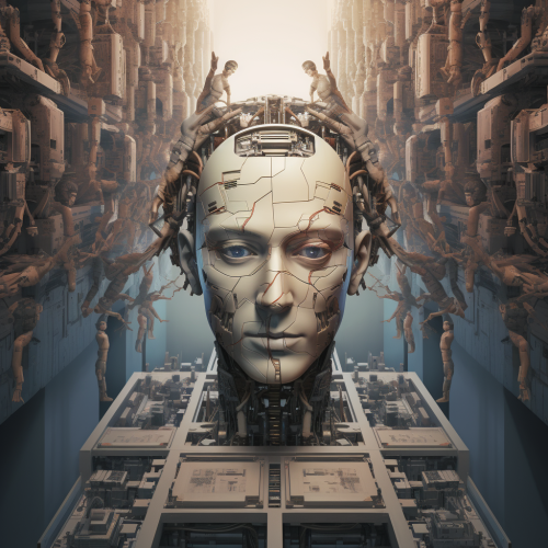 Illustration showcasing AI democracy in action Illustration showcasing AI democracy in action