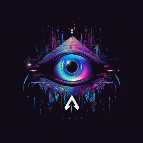 AI vision logo representing advanced technology