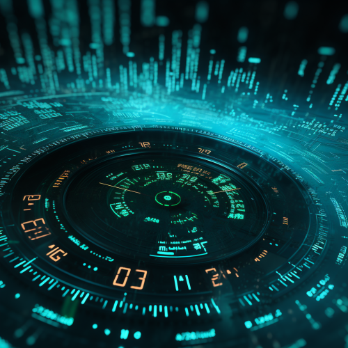 Hyperealistic algorithm adapting digital clock code