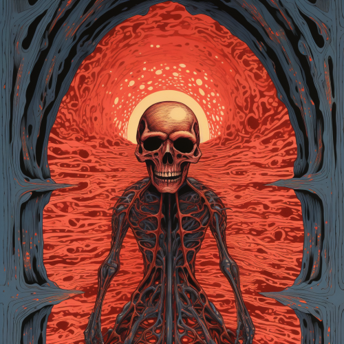 Alien body section illustration