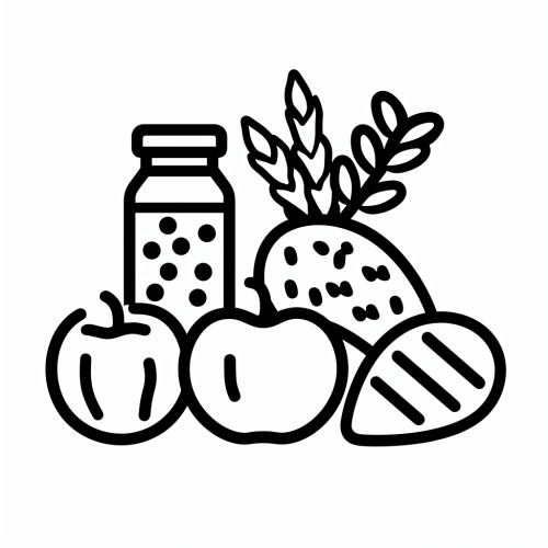 Allergens and Intolerances Food Category Icon UX