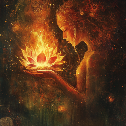 Visionary with Ancient Flame Visionary with Ancient Flame