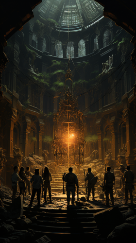 Crew uncovering ancient temple's treasure