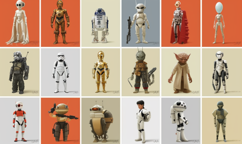 Android robot alien costumes movie