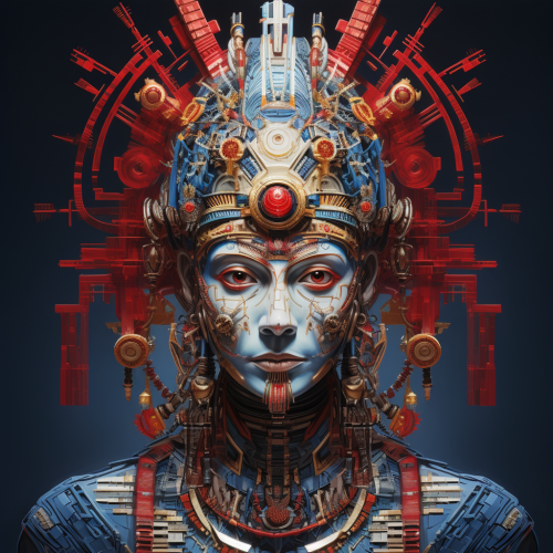 Ancient Annunaki civilization artwork