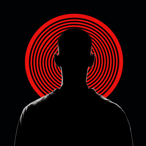 Side Profile Radiating Concentric Circles