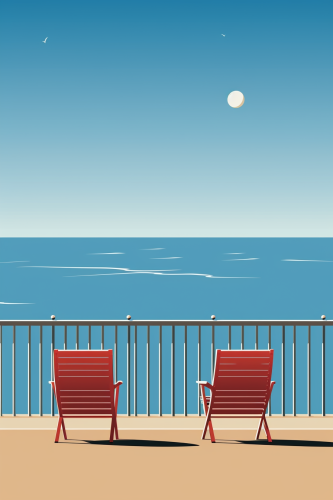 Beautiful Arcachon in France Poster