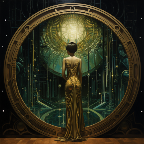 Art Deco Magic Mirror Design