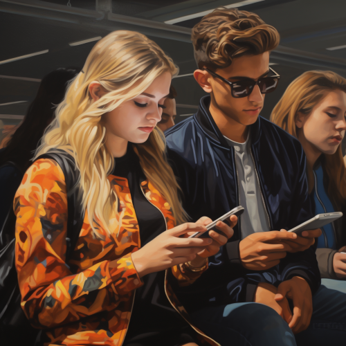 Aspirational Gen Z Hyper-Realistic Daylight Image